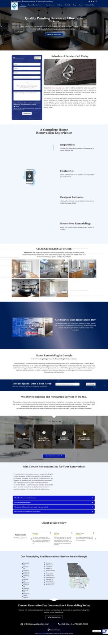 Web Site RenovationDay